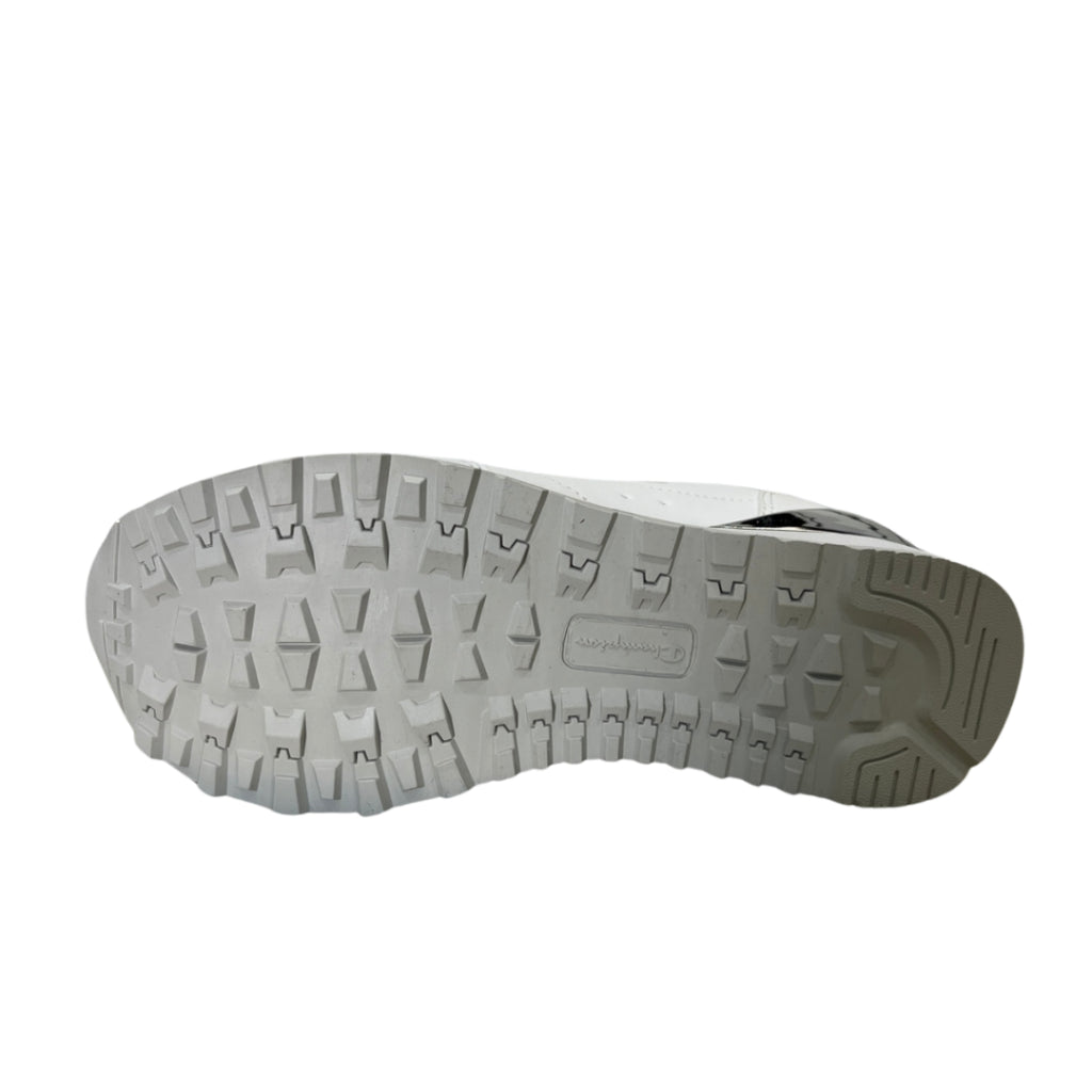CHAMPION RR CHAMP PLAT VIRTUE LOW CUT SHOE WHT/SIL S11749-WW005