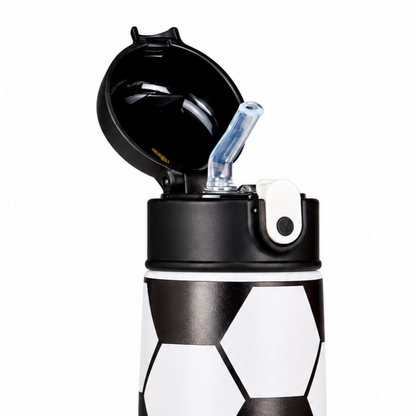 Juventus Borraccia Termica Kid 460 ml Ufficiale Juventus FC in Acciaio Bianco Nero per Bambini Scuola Sport e Gite Idea Regalo Tifosi 30B602612
