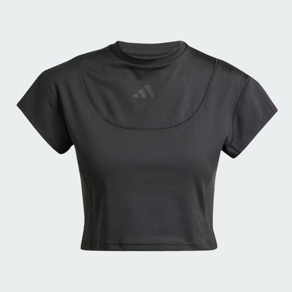 ADIDAS W CE G CRO TEE BLACK JF3413