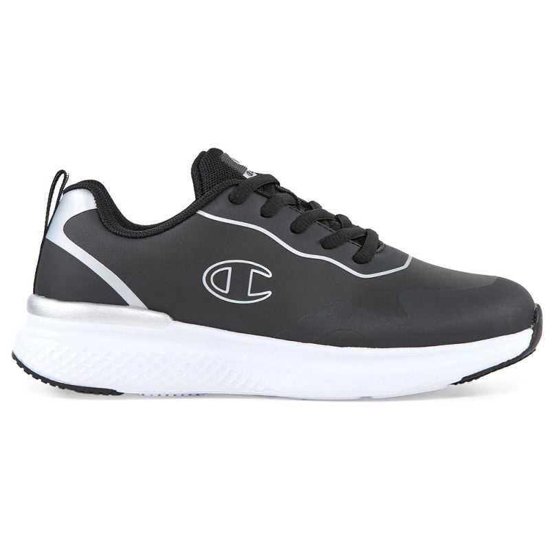 CHAMPION BOLD WINTER G GS LOW CUT SHOE NBK/SILVER S32919-KK009