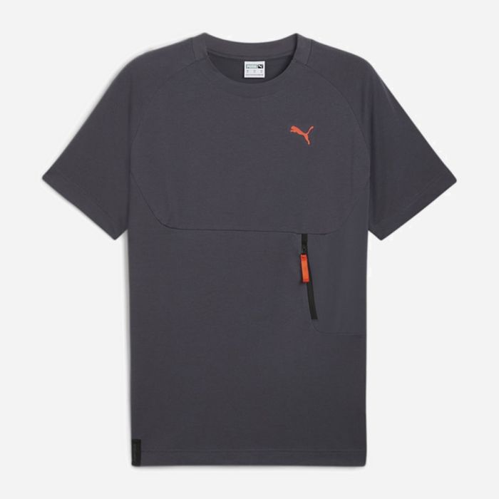 PUMA PUMATECH POCKET TEE GALACTIC GRAY 624379-69