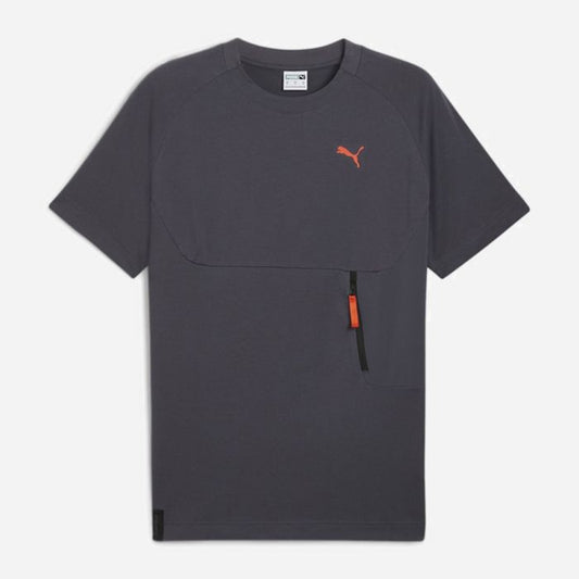 PUMA PUMATECH POCKET TEE GALACTIC GRAY 624379-69