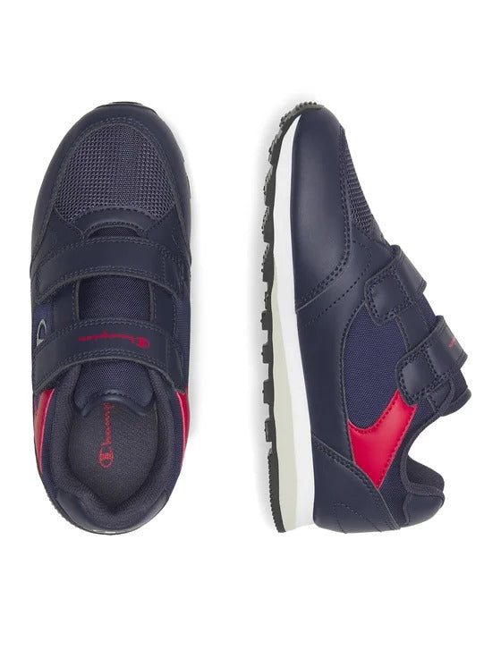 CHAMPION RR CHAMP II B PS LOW CUT SHOE NNY/RED S32734-BS505
