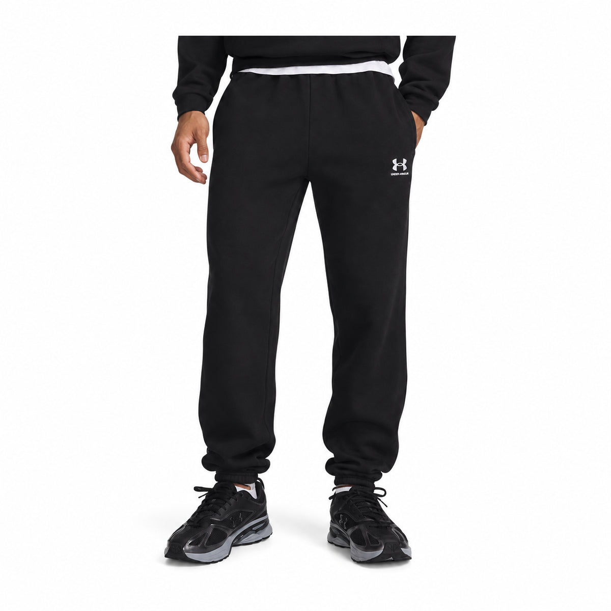 Under Armour Jogger Icon FLC Taped 6013457-008 – Nero