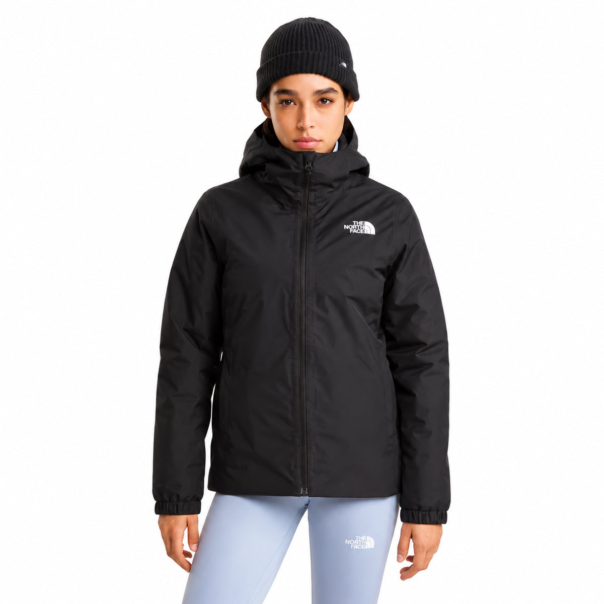 The North Face Women's Quest Insulated Giacca Imbottita Impermeabile DryVent con Cappuccio Donna Antivento Nero TNF Black Taglie S-L NF0A8G10JK31