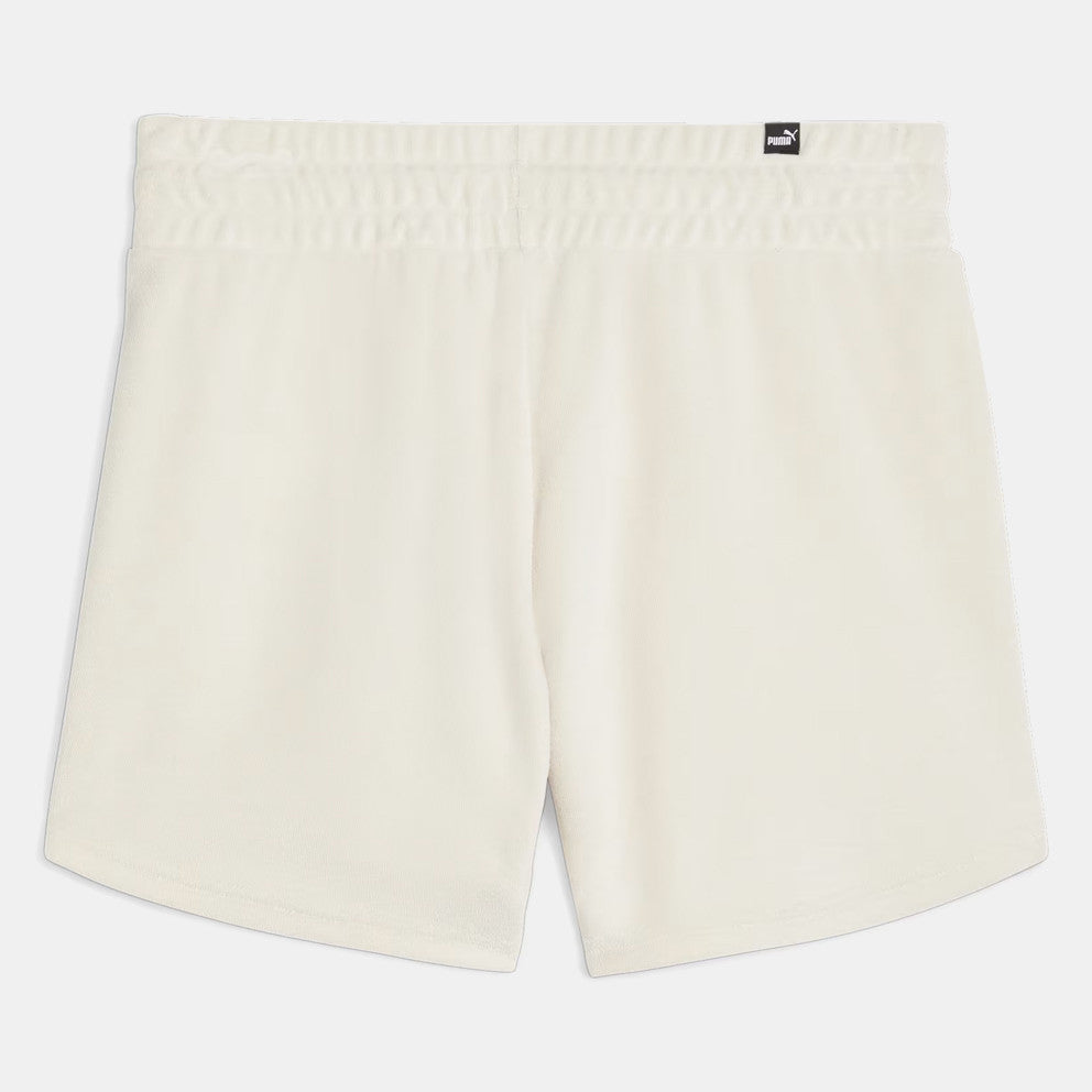 PUMA ESS ELEVATED 5" SHORTS ALPINE SNOW 677946-87