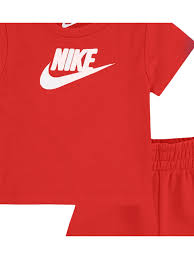 NIKE CLUB TEE & SHORT SET 66L596-U10