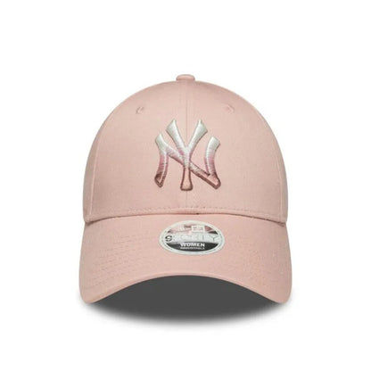 NEW ERA 9FORTY New York Yankees MLB metallic rosa pastello 60759077