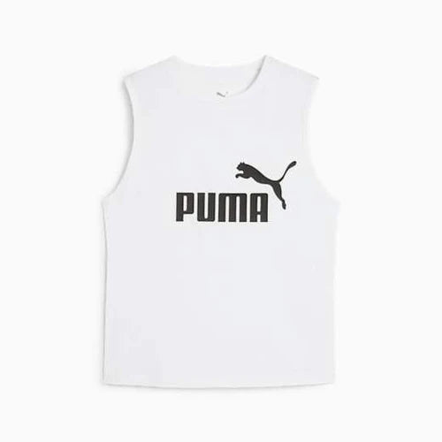 PUMA ESS NO. 1 LOGO SLIM TANK WHITE 684968-02