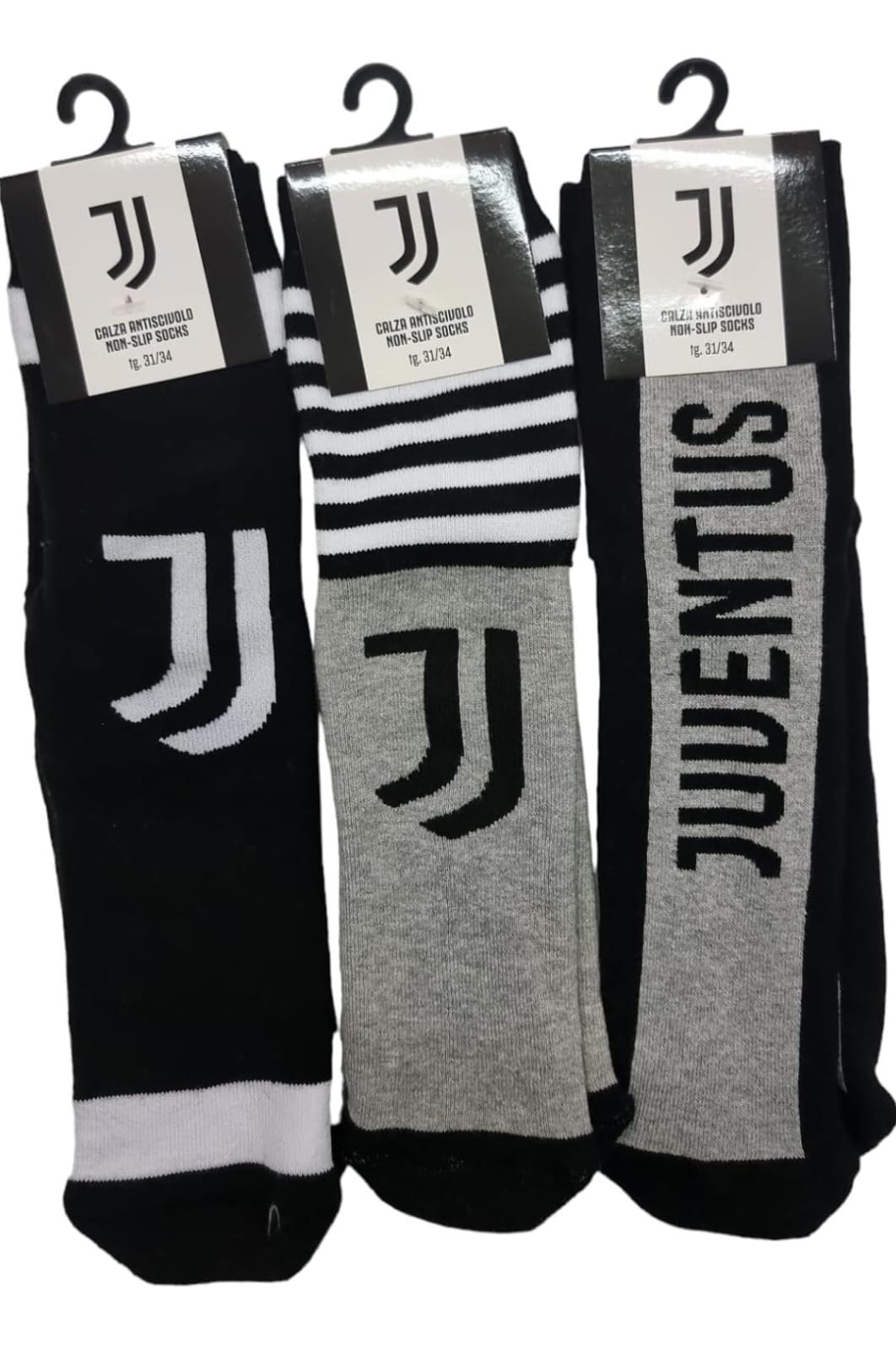 JUVENTUS F.C. CALZA ANTISCIVOLO KIDS JUVE ASS. B2JU616