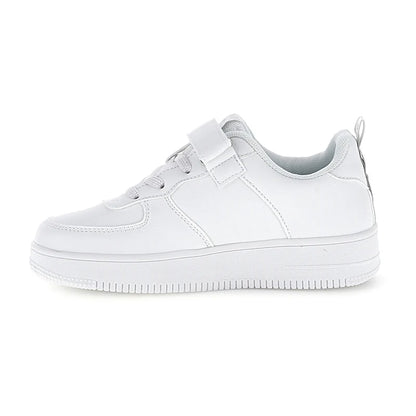 Lotto Cavaliers AMF CL S – Sneaker Bambino in Ecopelle | Bianco