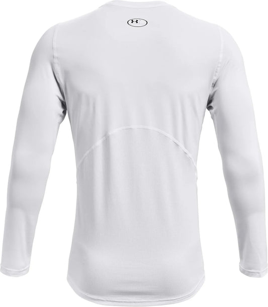 UNDER ARMOUR HG ARMOUR FITTED LS WHITE 1361506-100