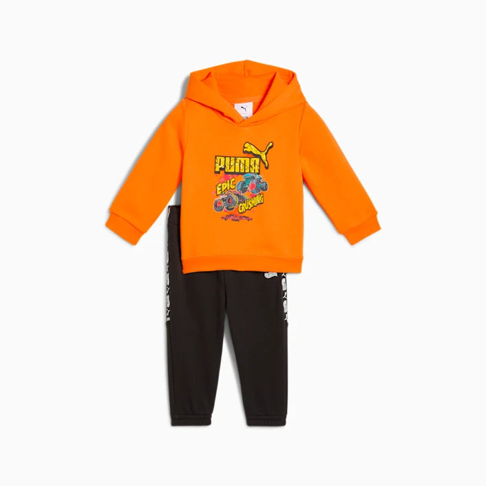 PUMA X HOT WHEELS MINICATS LOUNGEWEAR SET INF TR BLACK 632399-01
