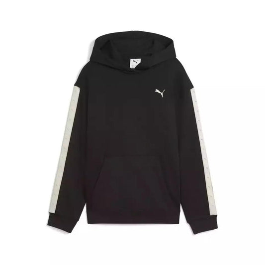 PUMA ESS TAPE RELAXED HOODIE FL G BLACK 688491-01