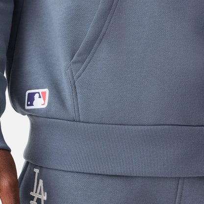 NEW ERA Felpa Oversized LA Dodgers MLB Midi League Essential Grigia Scura 60758690