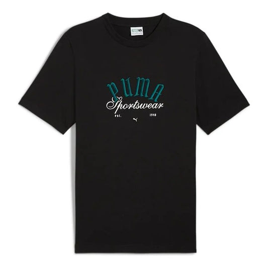 PUMA GRAPHICS PUMA SPORTSWEAR TEE PUMA BLACK 628009-01