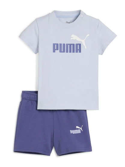 PUMA MINICATS ESS TEE AND SHORTS SET INF BLUE 686285-47