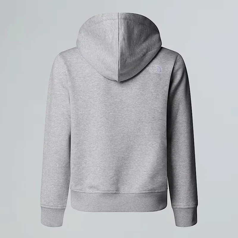THE NORTH FACE TEEN DREW PEAK PULLOVER HOODIE TNF LIGHT GREY HEATHER NF0A8EHHDYX1