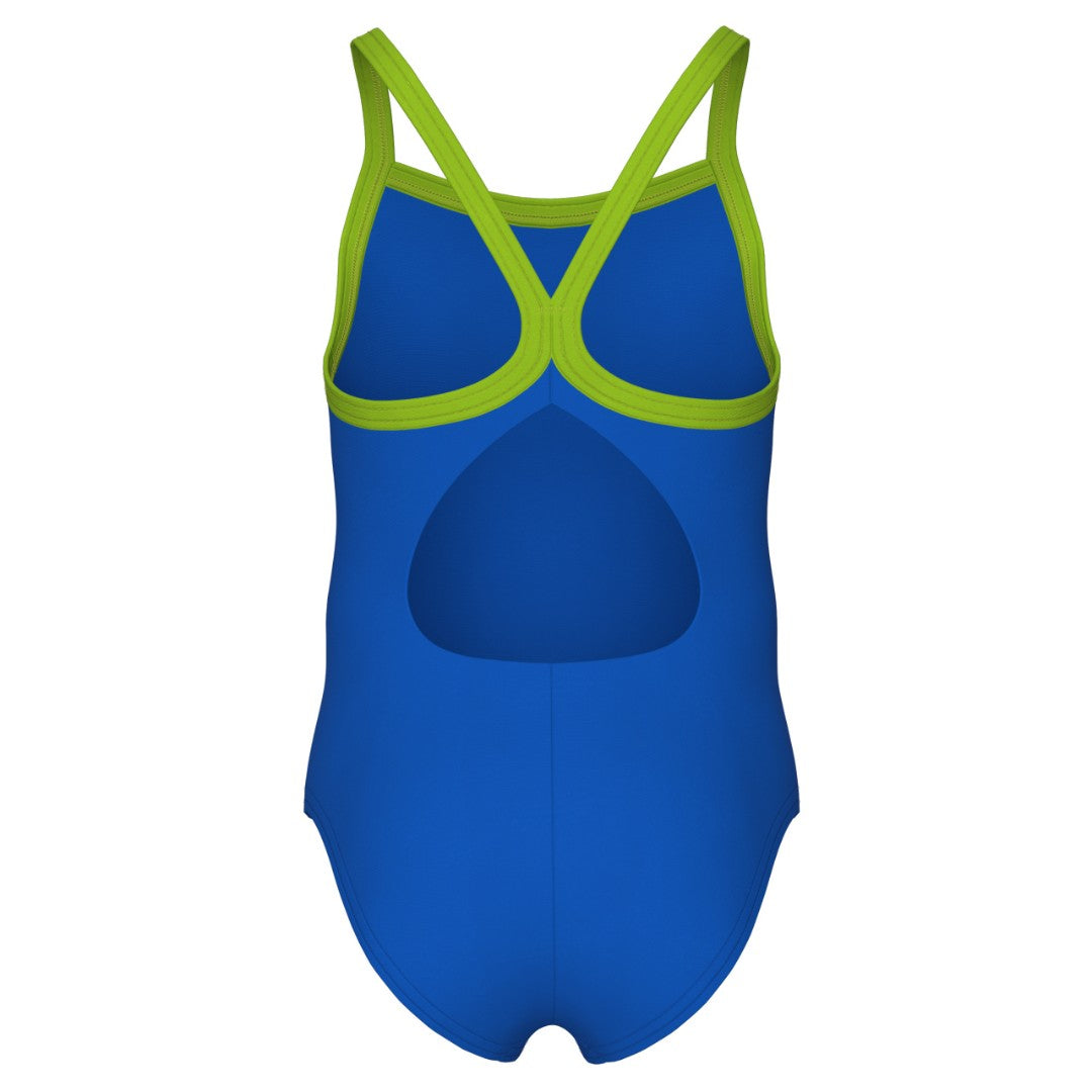 Arena LOGO KIDS GIRL ONE PIECE 860-BLUE CHINA-SOFT GREEN 003605-860