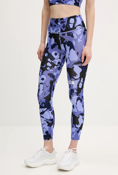 THE NORTH FACE W MA FLEX 25IN TIGHT AOP VIRTUAL BLUE LIGHT SHOW NF0A8BPG8SK1