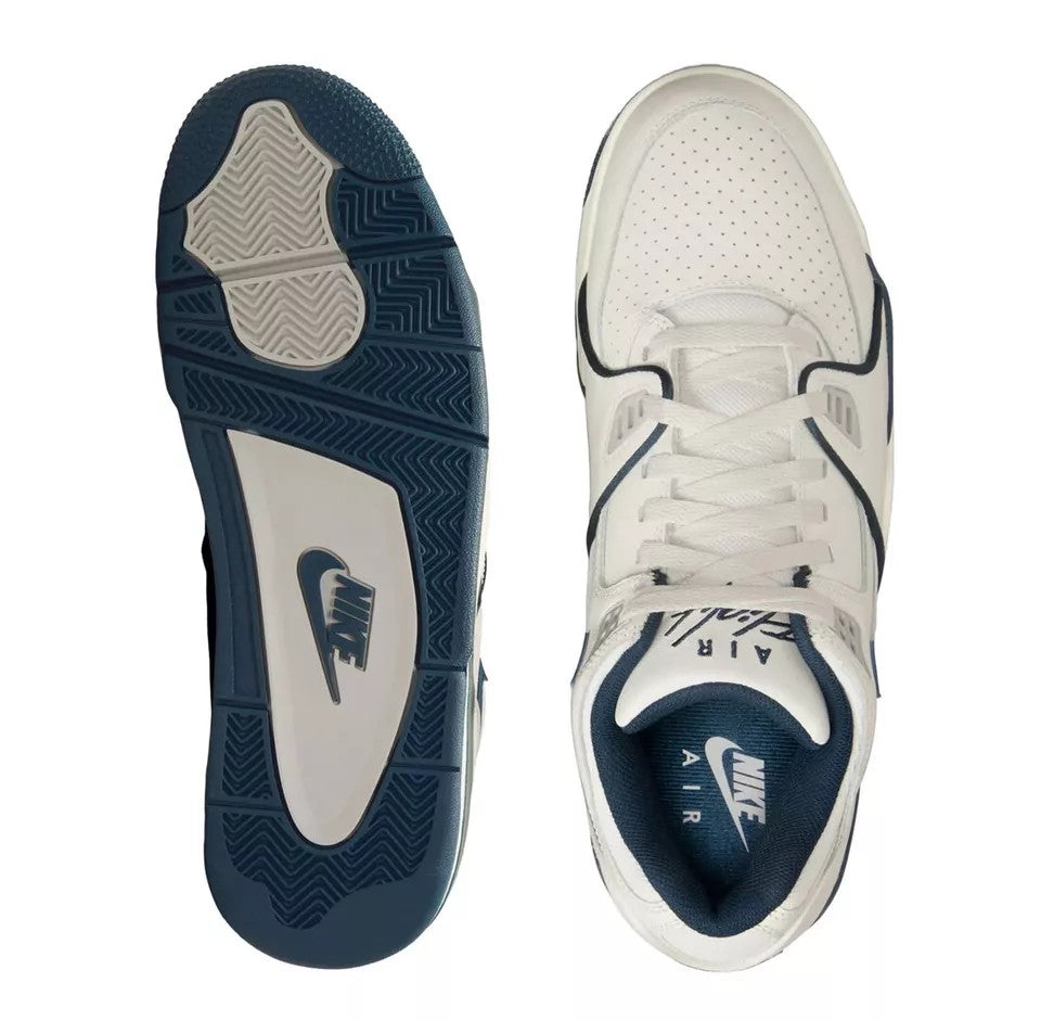 NIKE AIR FLIGHT '89 LOW  PHANTOM/ARMORY NAVY-LT IRON ORE-SAIL FQ8256-001