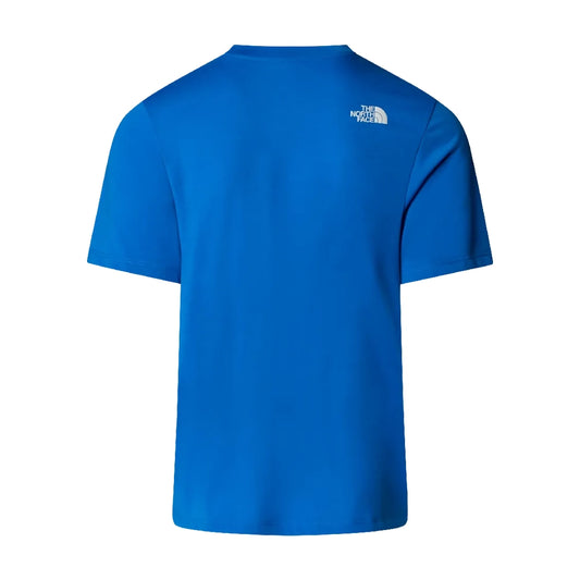 THE NORTH FACE M MOUNTAIN FOUNDATION COORDINATES TEE HERO BLUE NF0A8BQXT4S1
