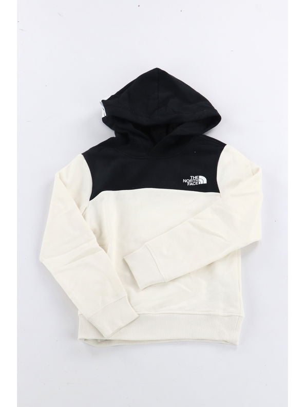 THE NORTH FACE G BACK LOGO RELAXED P/O HOODIE WHITE DUNE NF0A89HCQLI1