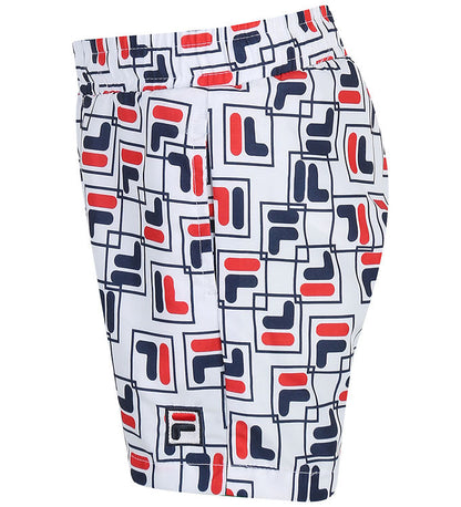 FILA LAUDERT AOP BEACH SHORTS TRICOLOR PLAYFUL F-BOX AOP FAK0205-13299