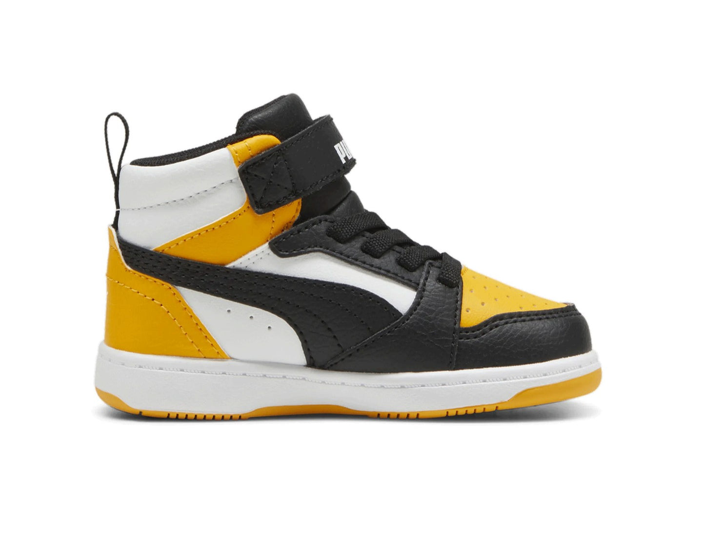PUMA REBOUND V6 MID AC+ INF PUMA WHITE-PUMA BLACK-TANGERINE 396542-19