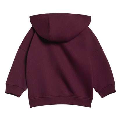 Adidas Tuta Bambino Cappuccio e Pantaloni Borgogna KS1264