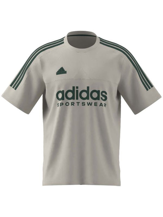 ADIDAS M TIRO TEE Q1 ALUMIN/CGREEN IW5959