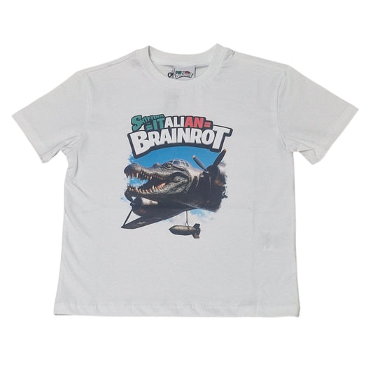 Brainrot T-SHIRT BOMBARDIRO CROCODILLO S6IBJBTH002-002