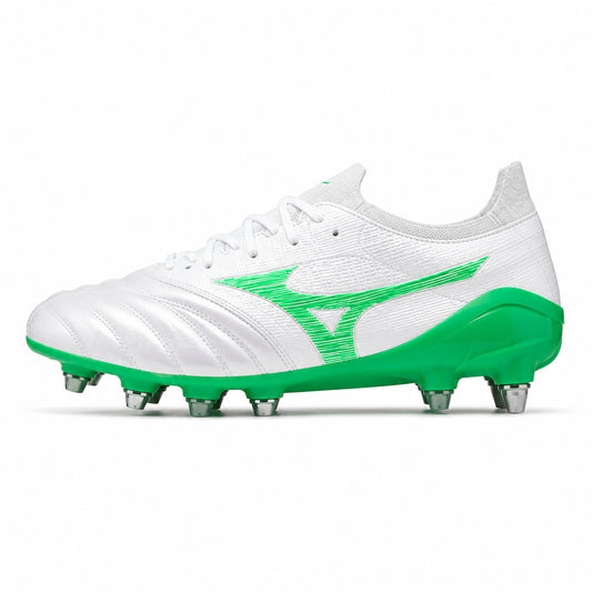 Mizuno Morelia Elite Mix P1GC254237 | Scarpa da Calcio Mix | Bianco/Verde