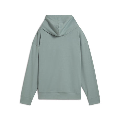 PUMA ESS ELEVATED COMFORT RIB HOODIE GREEN 685023-30