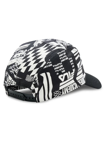 FILA Fila C46 AOP VR46 Dragster cap Black & White Racing AOP FCU0088-83215
