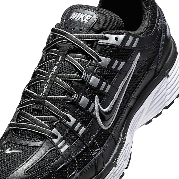 NIKE P-6000 BLACK/BLACK-WHITE-MTLC SILVER CD6404-026
