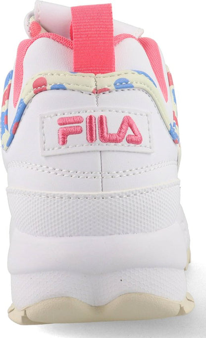 FILA DISRUPTOR F KIDS WHITE-PINK LEMONADE FFK0115-13306