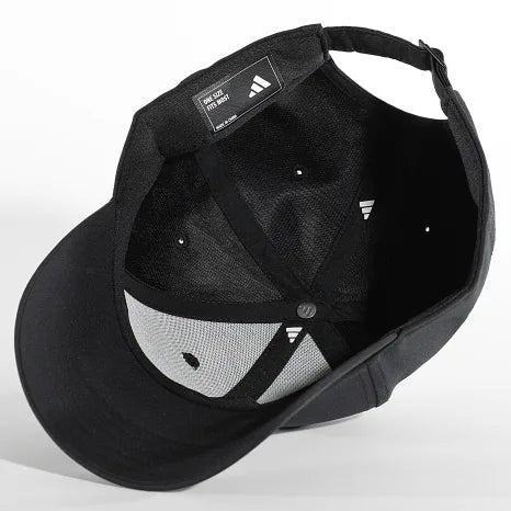 ADIDAS Lightweight Baseball Cap Metal Badge - Black JE5653