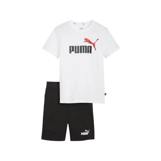 PUMA Logo Tee and Shorts Set B 686298-02