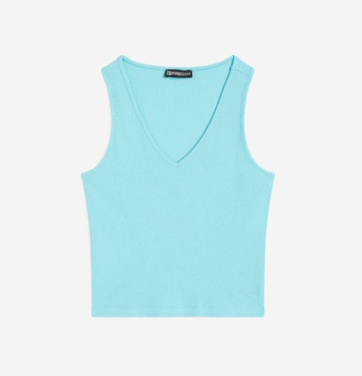 FREDDY FRE CANOTTA CORTA BLUE RADIANCE S4WMCK1-C68