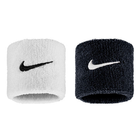 NIKE SWOOSH WRISTBANDS BK/WH/BK N1012405036OS