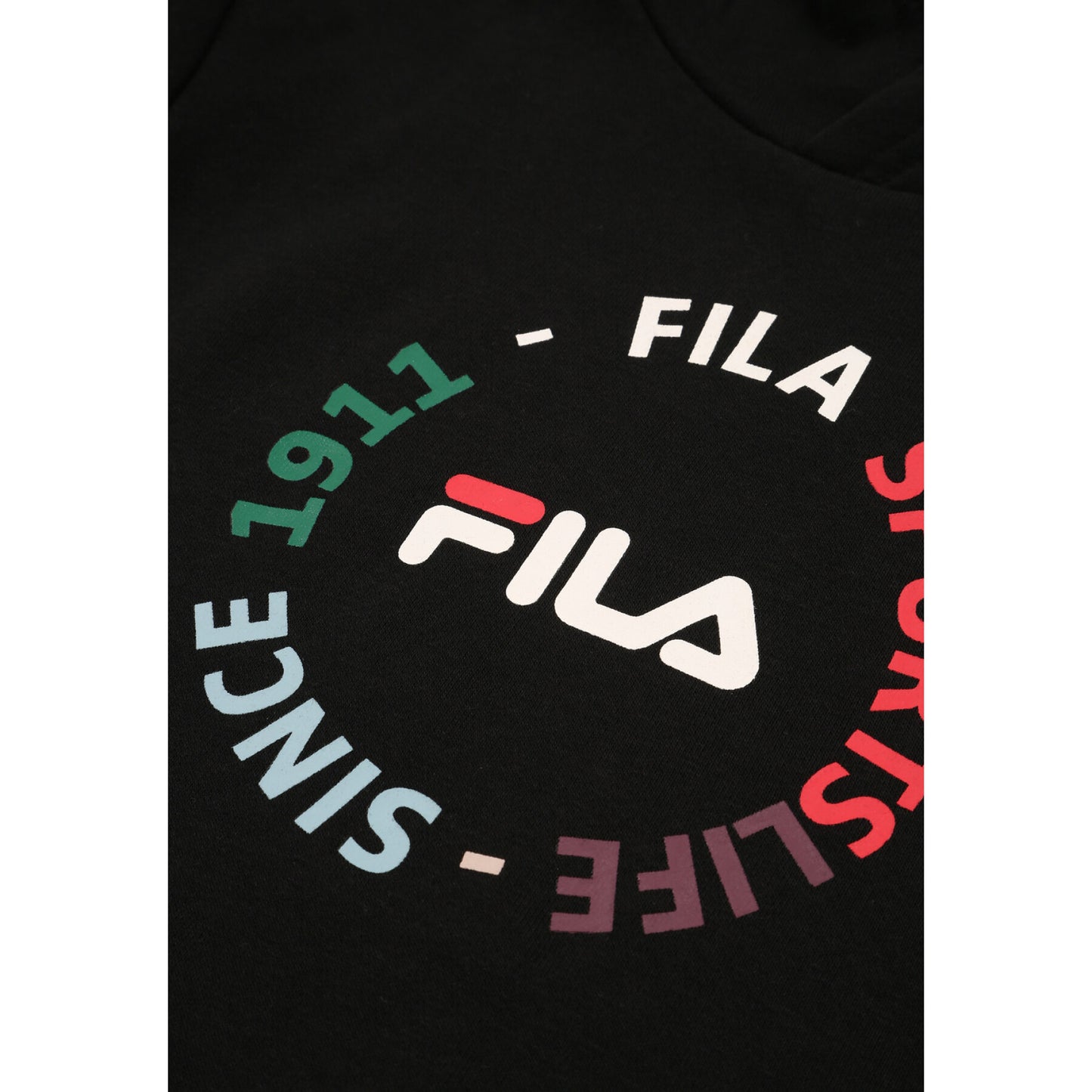 FILA PRAROLO regular graphic hoodie FAK0445-80010