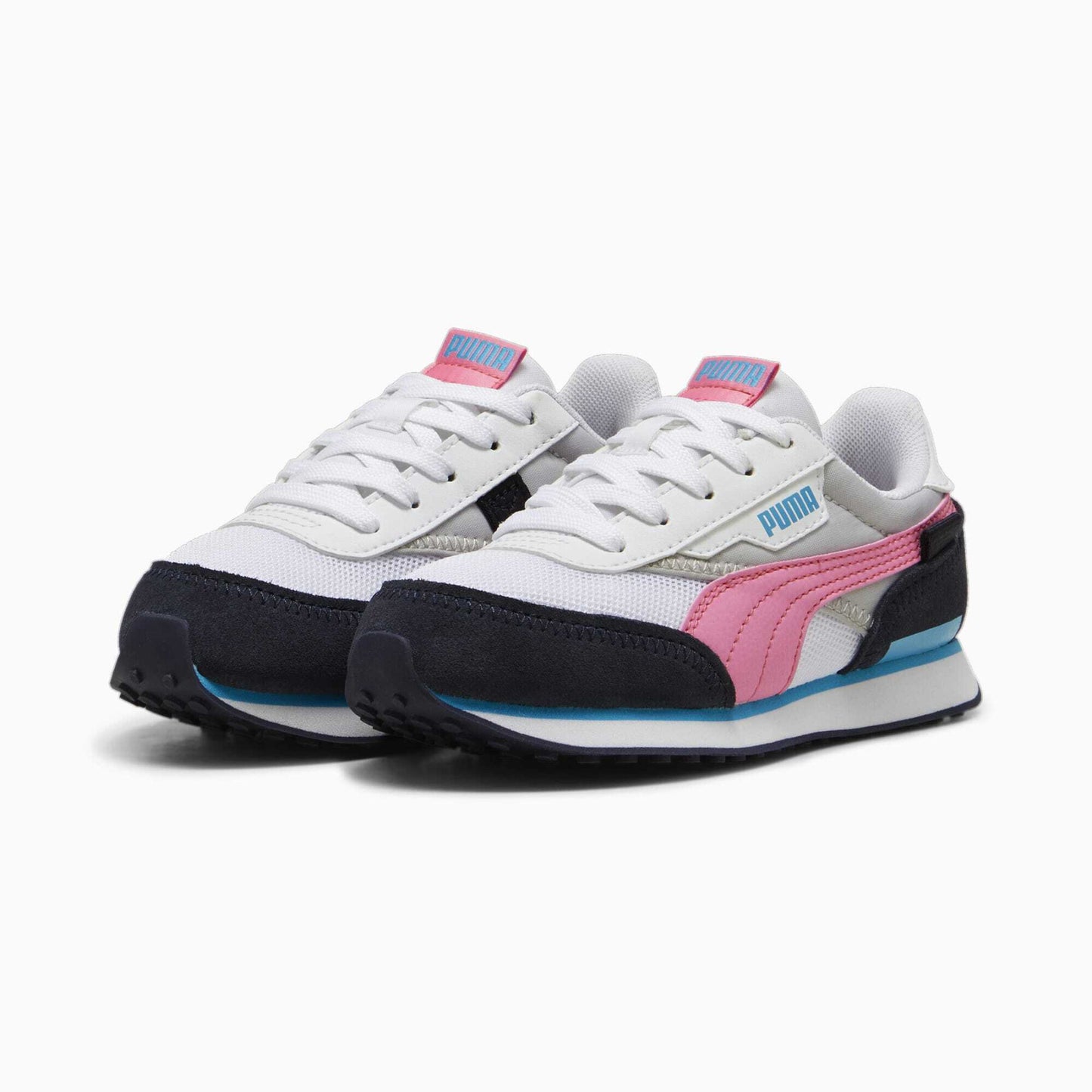 PUMA FUTURE RIDER SPLASH PS WHITE-COOL LIGHT GRAY 381855-20