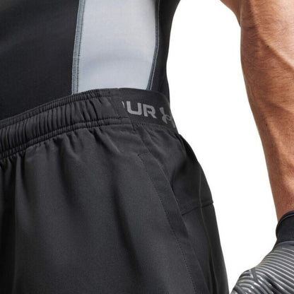 Under Armour Pantaloncini Uomo Vanish Woven Short 2.0 6 Inch 6009865-001 – Nero, Shorts Sportivi in Tessuto Woven da Uomo per Attività Sportiva e Tempo Libero