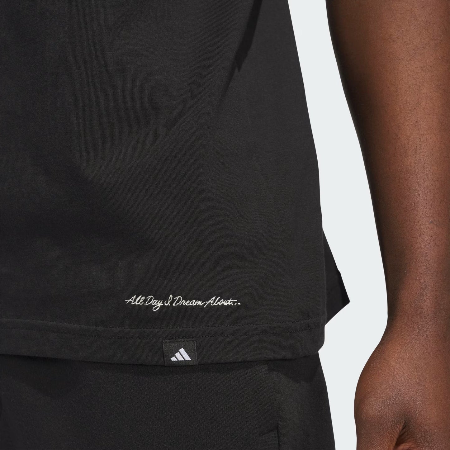 ADIDAS M ALL DAY I TEE BLACK JI9417