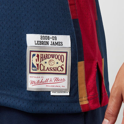 Mitchell & Ness NBA SWINGMAN ALTERNATE JERSEY CAVALIERS 2008 LEBRON JAMES SMJYGS18156-CCANAVY08LJA