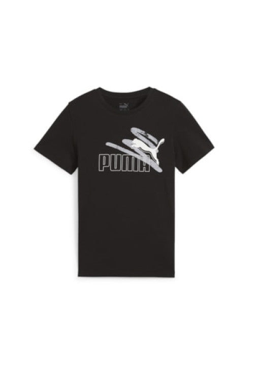 PUMA ESS+ LOGO LAB SUMMER TEE B BLACK 679231-01