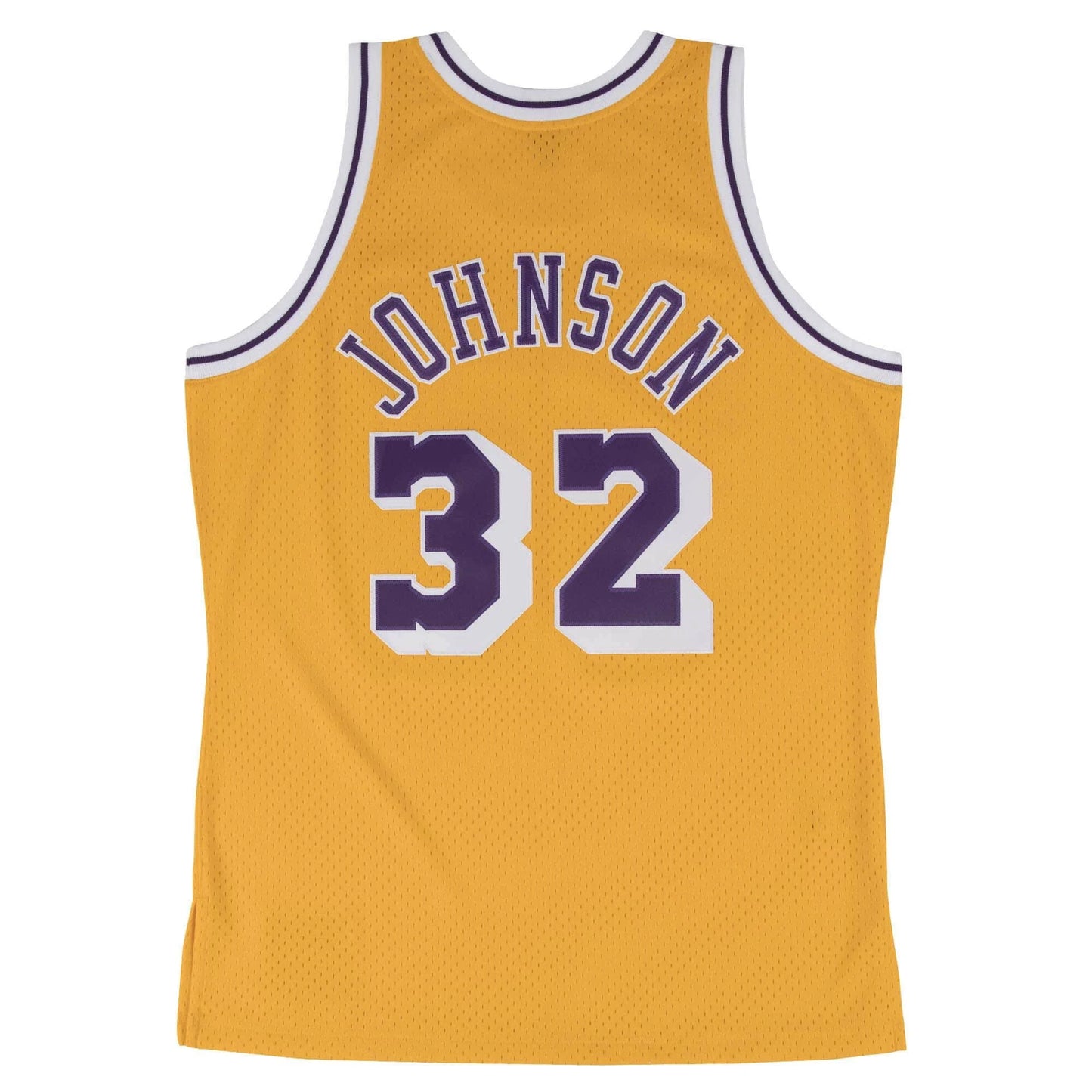Mitchell & Ness NBA SWINGMAN HOME JERSEY LAKERS 1984 MAGIC JOHNSON SMJYGS18175-LALLTGD84EJH