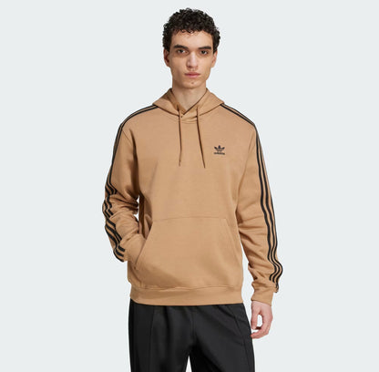 ADIDAS AOR 3-STRIPES HOODY CARDBO/BLACK JY1377