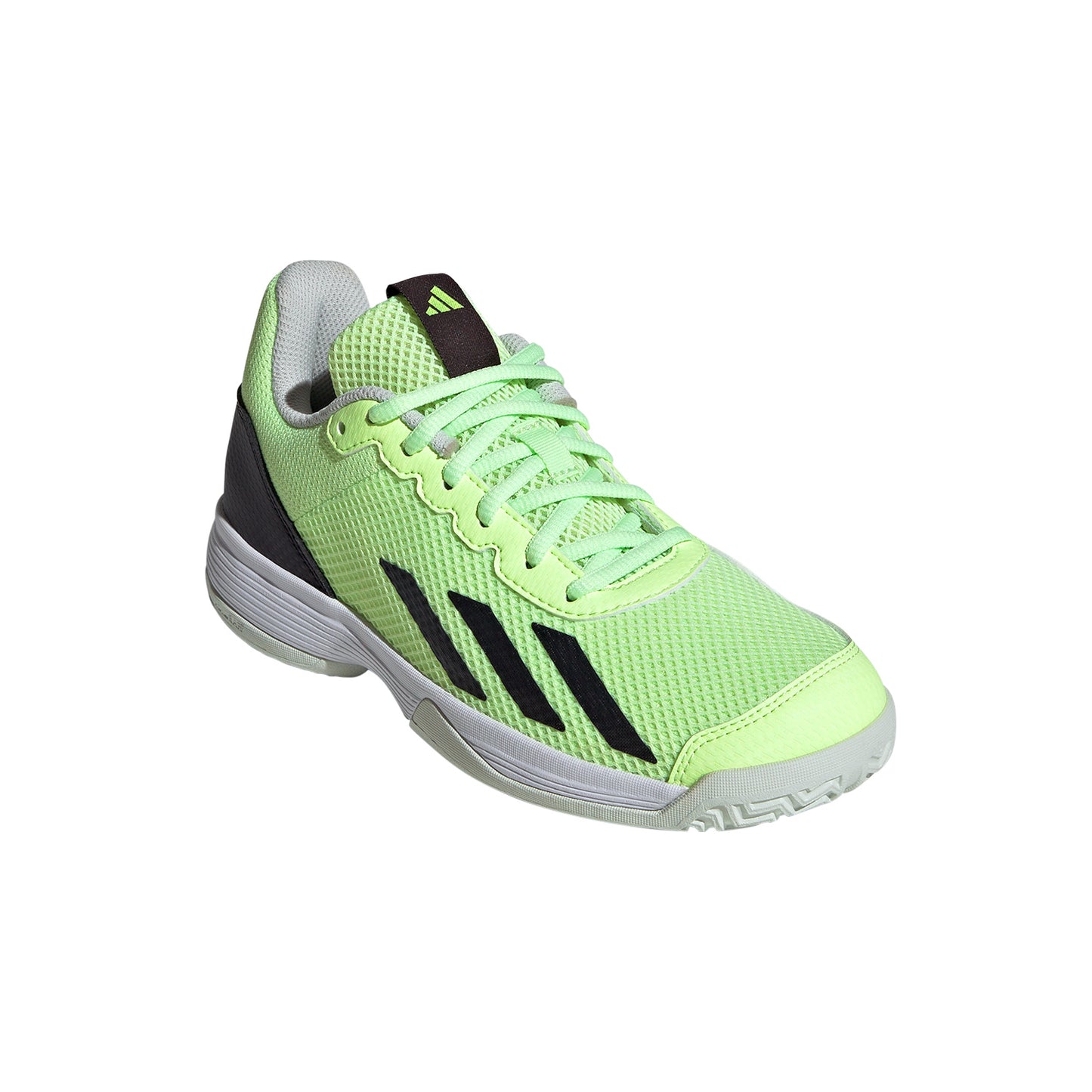 ADIDAS COURTFLASH K GREEN/BLACK/LEMON / 31 IF0455